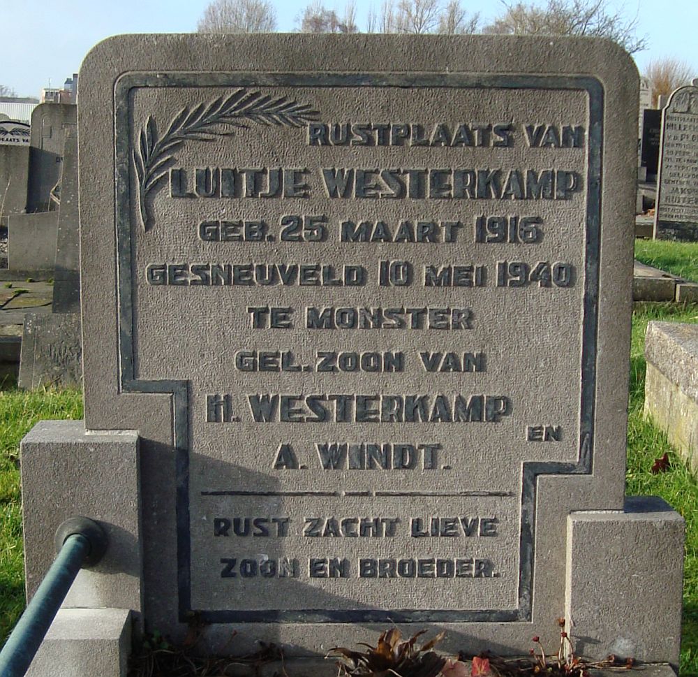 Afbeelding van graf of monument van Luitje Westerkamp