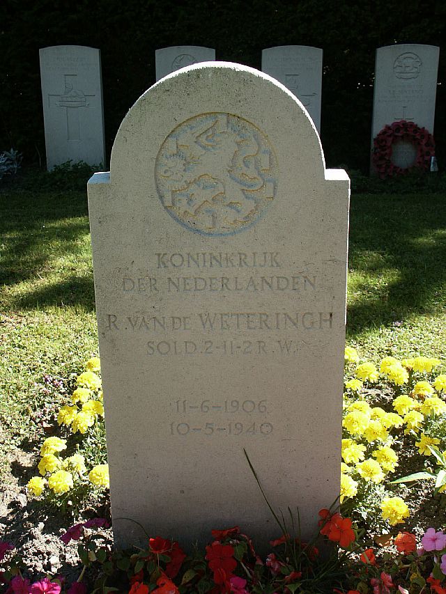 Afbeelding van graf of monument van Rijk van de Weteringh