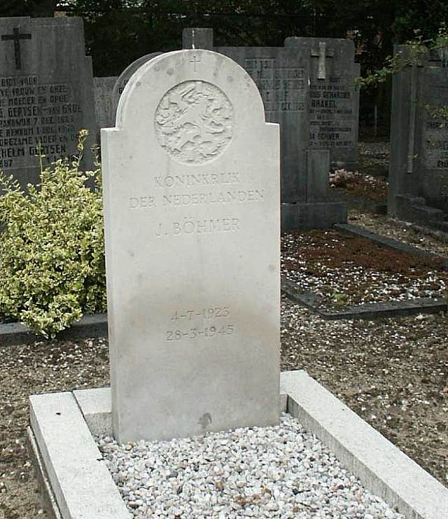Afbeelding van graf of monument van Johannes Böhmer