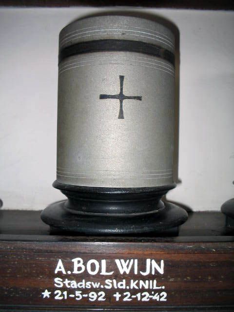 Afbeelding van graf of monument van Albert Bolwijn