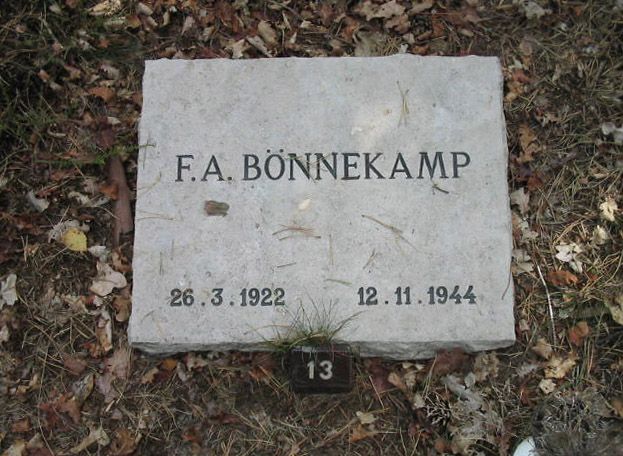 Afbeelding van graf of monument van Frederik Arnold Bönnekamp