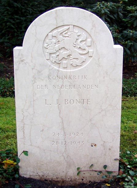 Afbeelding van graf of monument van Lambert Jan Bonte