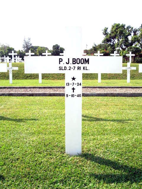 Afbeelding van graf of monument van Pieter Johannes Boom