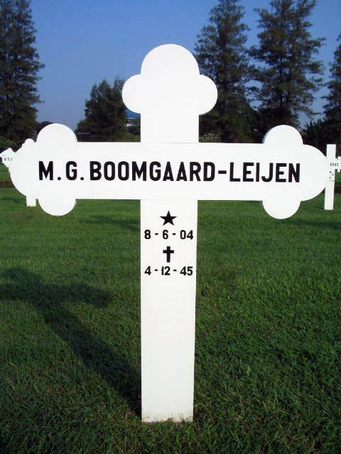 Afbeelding van graf of monument van Maria Geertruida Boomgaard-Leijen