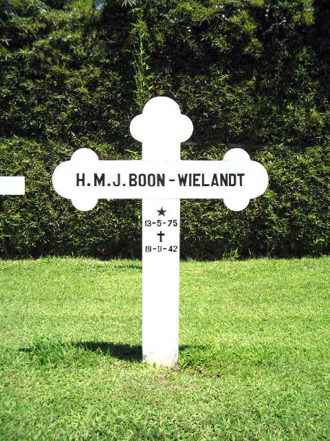 Afbeelding van graf of monument van Henriette Maria Johanna Boon-Wielandt