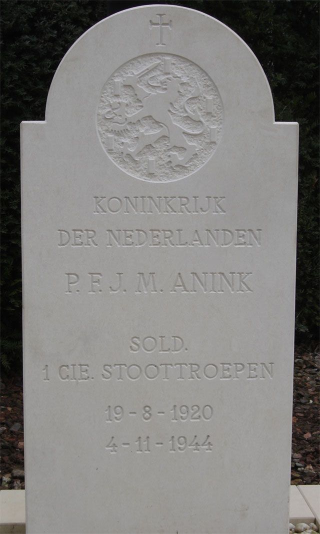 Afbeelding van graf of monument van Petrus Franciscus Johannes Maria Anink