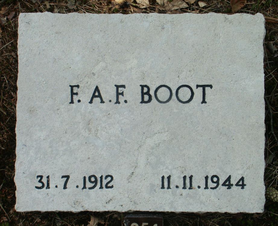 Afbeelding van graf of monument van Frans Adriaan Frederik Boot