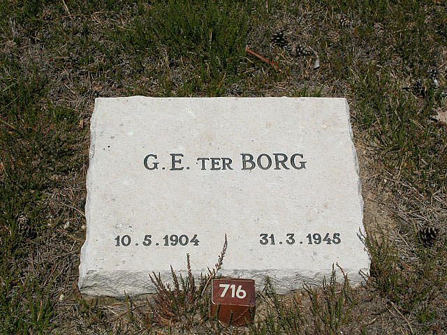 Afbeelding van graf of monument van Gerrit Engelbert ter Borg