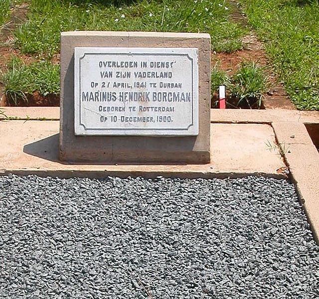 Afbeelding van graf of monument van Marinus Hendrik Borgman