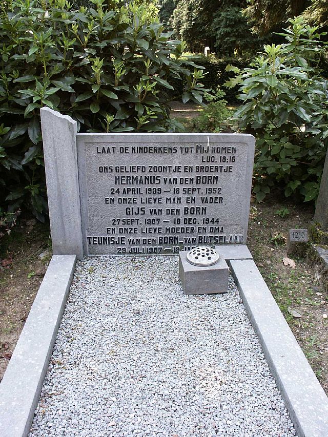 Afbeelding van graf of monument van Gijs van den Born