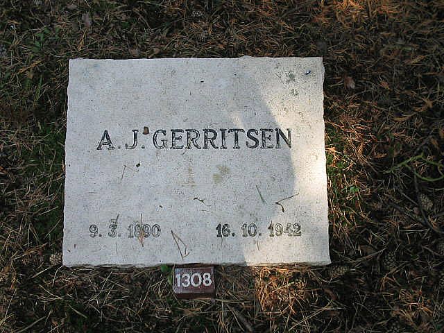 Afbeelding van graf of monument van Aalbert Jan Gerritsen