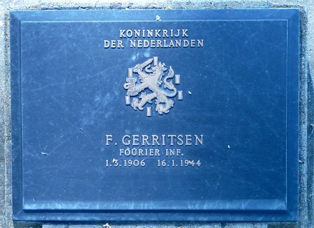 Afbeelding van graf of monument van Frits Gerritsen