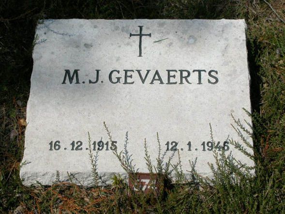 Afbeelding van graf of monument van Marinus Johannes Gevaerts
