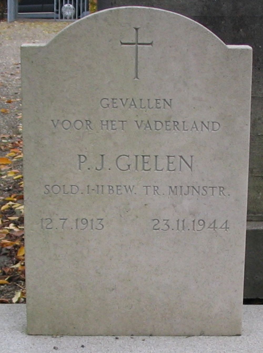 Afbeelding van graf of monument van Peter Jozef Gielen