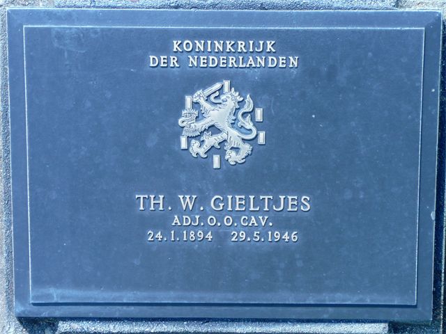 Afbeelding van graf of monument van Theodorus Wilhelmus Gieltjes