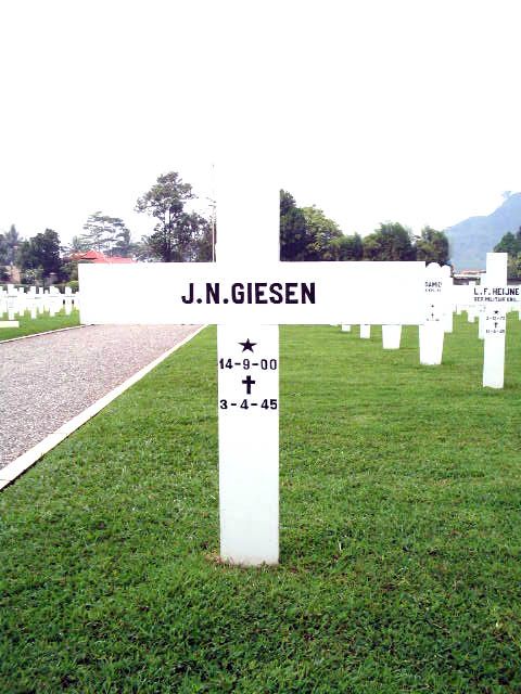 Afbeelding van graf of monument van Johannes Nicolaas Giesen
