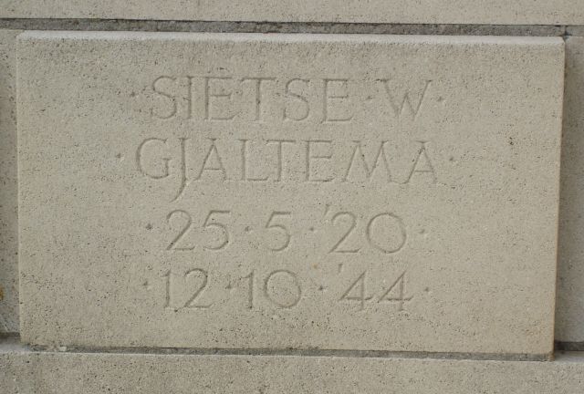 Afbeelding van graf of monument van Sijtze Gjaltema