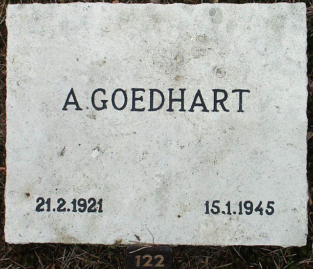 Afbeelding van graf of monument van Aart Goedhart