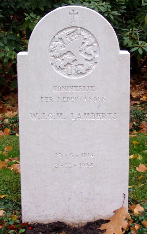 Afbeelding van graf of monument van Wilhelmus Jacobus Gerardus Maria Lamberts
