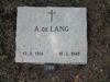Afbeelding van graf of monument van Antonij de Lang