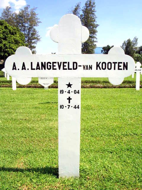 Afbeelding van graf of monument van Anna Adriana Langeveld-van Kooten