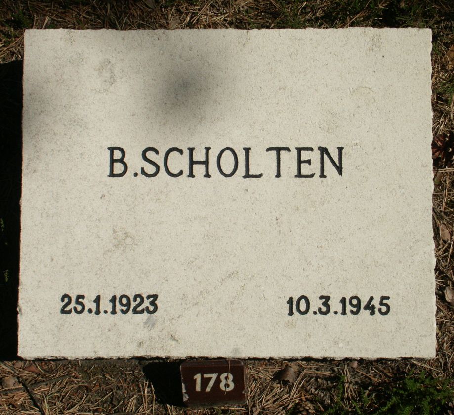 Afbeelding van graf of monument van Bertus Scholten