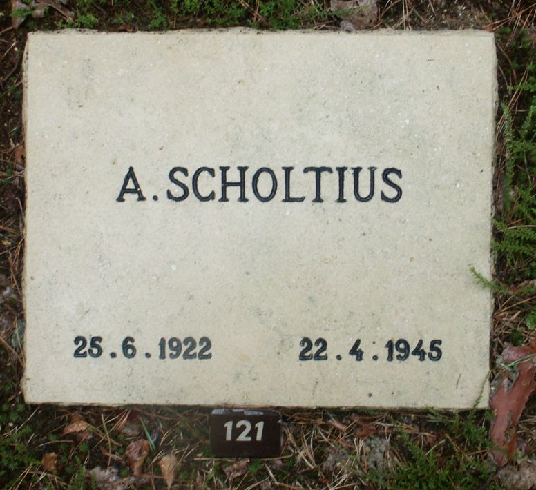 Afbeelding van graf of monument van Adrianus Scholtius