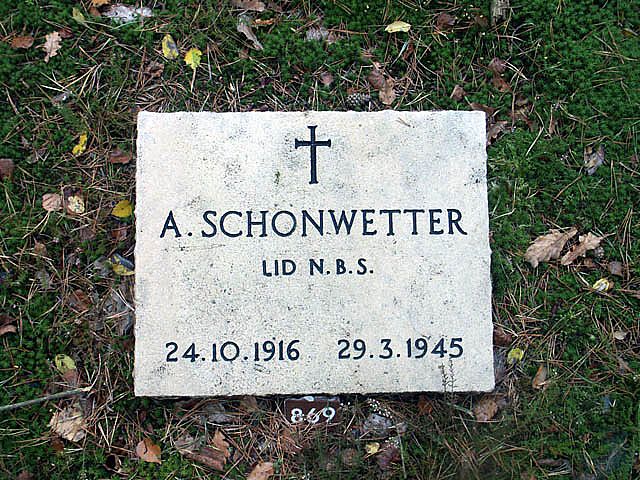 Afbeelding van graf of monument van Andreas Schönwetter
