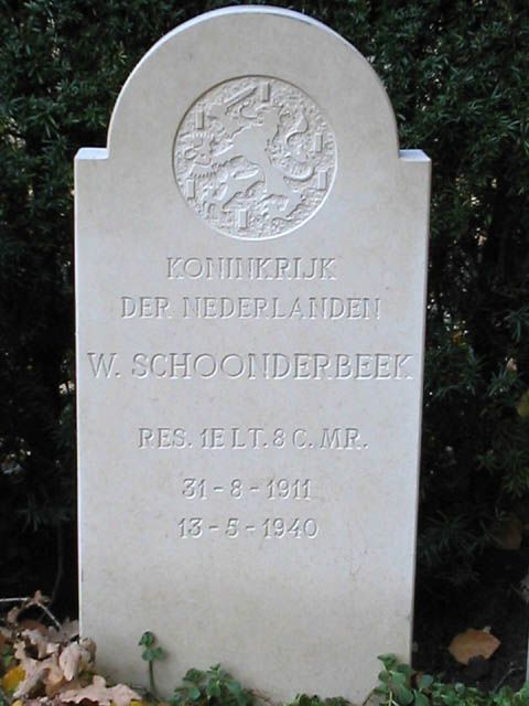 Afbeelding van graf of monument van Willem Schoonderbeek