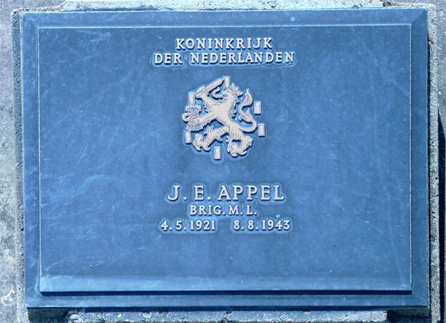 Afbeelding van graf of monument van Johan Ernst Appel