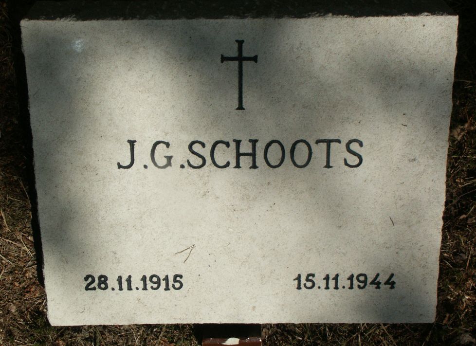 Afbeelding van graf of monument van Jan Geert Schoots