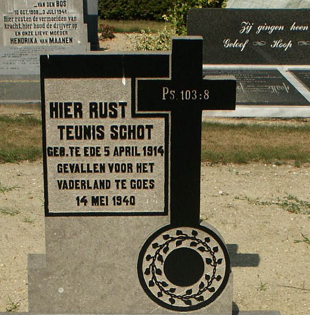 Afbeelding van graf of monument van Teunis Schot