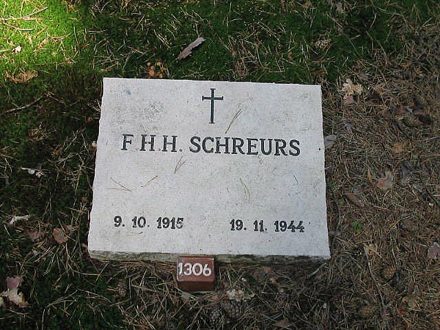 Afbeelding van graf of monument van Franciscus Hubertus Hendrikus Schreurs