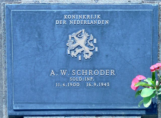 Afbeelding van graf of monument van Arie Wilhelmus Schröder