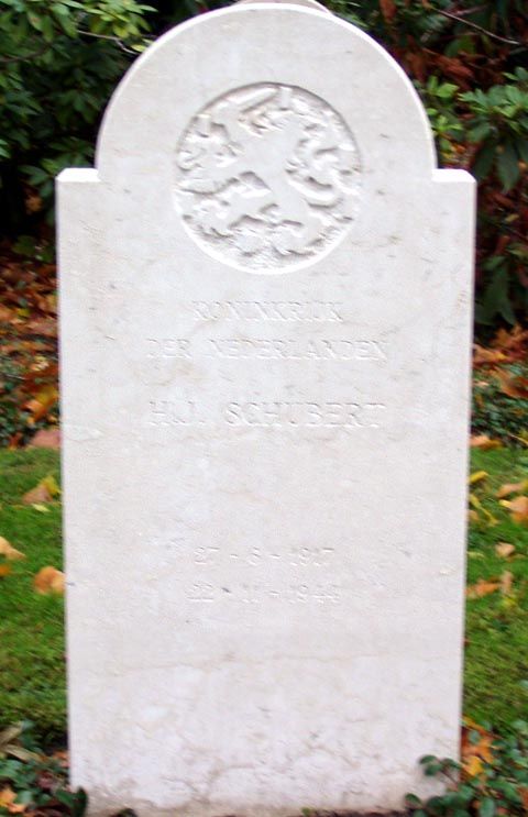 Afbeelding van graf of monument van Hendrik Jan Schubert