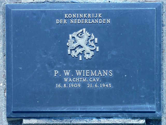 Afbeelding van graf of monument van Paul Willem Wiemans