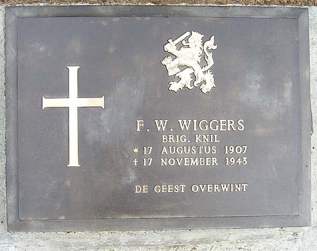 Afbeelding van graf of monument van Franciscus Wilhelmus Wiggers