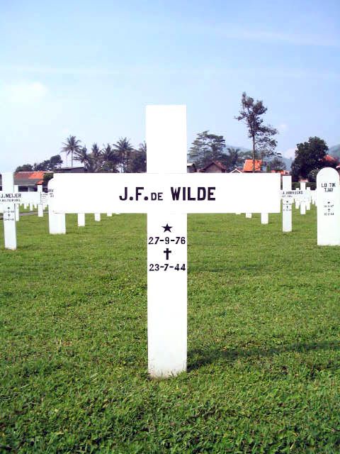 Afbeelding van graf of monument van Jan Frans de Wilde
