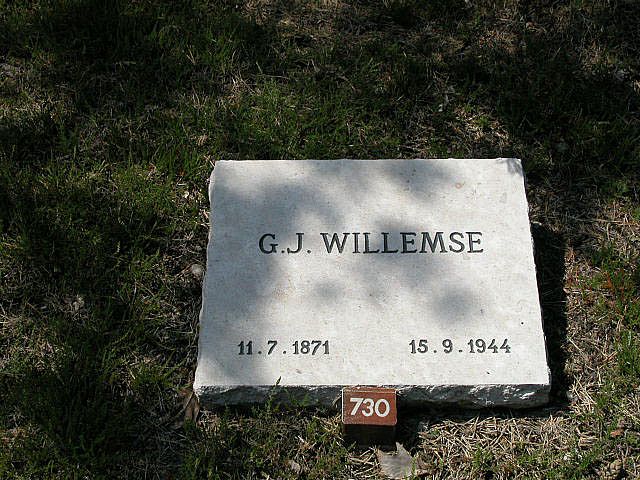 Afbeelding van graf of monument van Gerardus Johannes Willemse