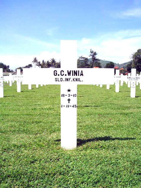 Afbeelding van graf of monument van George Charles Winia