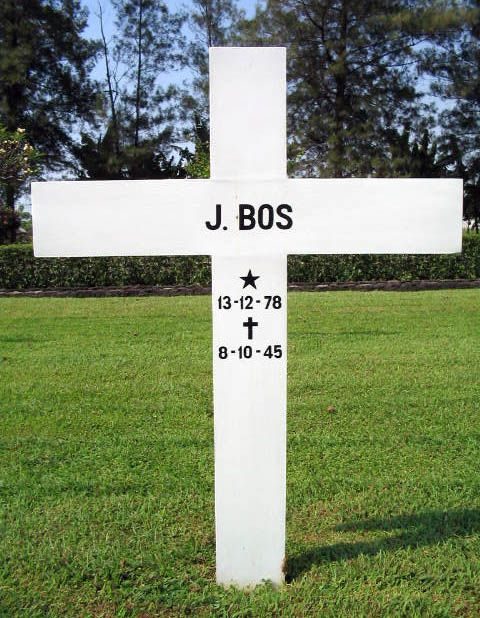 Afbeelding van graf of monument van Jacobus Bos