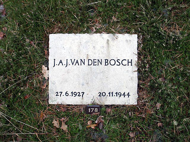 Afbeelding van graf of monument van Johannes Aart Jacobus van den Bosch