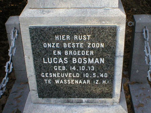 Afbeelding van graf of monument van Lukas Bosman
