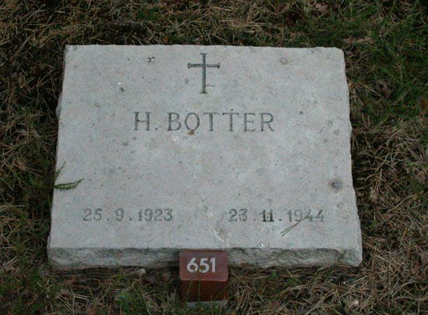 Afbeelding van graf of monument van Hendrik Botter