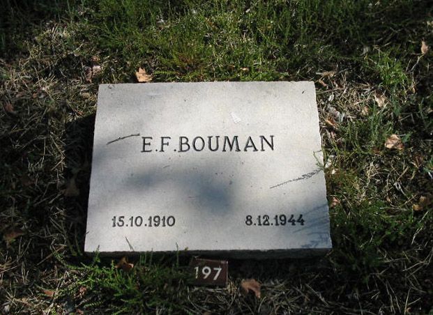 Afbeelding van graf of monument van Evert Florus Bouman