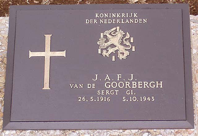 Afbeelding van graf of monument van Jacobus Adrianus Franciscus Johannes van de Goorbergh