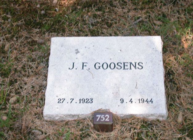 Afbeelding van graf of monument van Jean François Goosens
