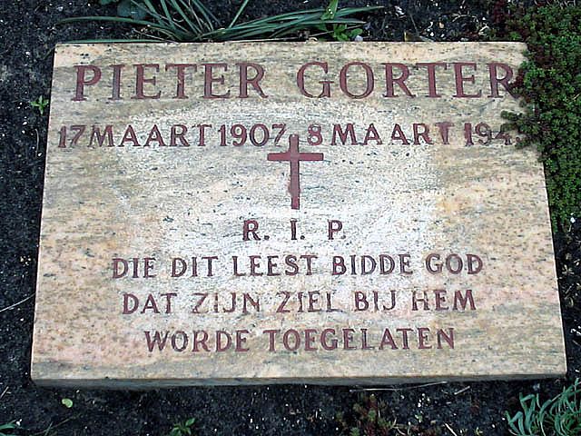 Afbeelding van graf of monument van Pieter Gorter
