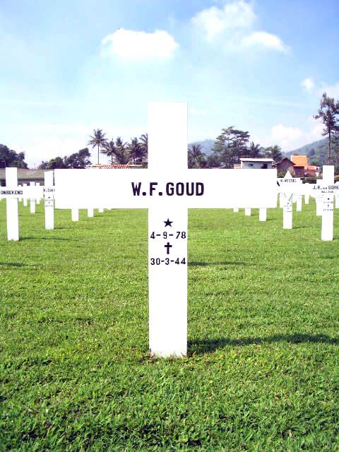 Afbeelding van graf of monument van Willem Frederik Goud