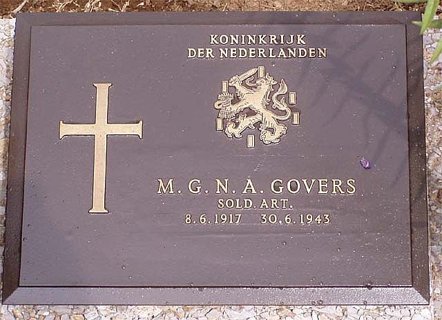 Afbeelding van graf of monument van Martinus Gerardus Nicolaas Antonius Govers